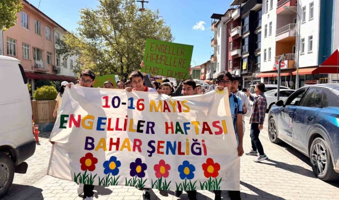 Kütahya’nın Hisarcık ilçesinde, Şehitler Ortaokulu Özel Eğitim Şubesi öncülüğünde 10-16