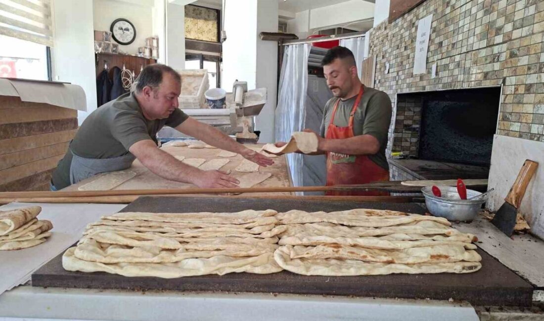 Kütahya’nın Hisarcık ilçesinde faaliyet gösteren ekmek ve pide fırınlarında, Kurban
