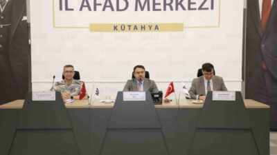Kütahya’da, 2026 Yılı Türkiye Afet Müdahale Planı (TAMP) kapsamında İl