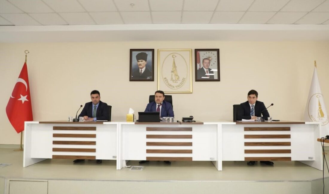 Kütahya Valiliği’nde, Musa Işın başkanlığında Bağımlılıkla Mücadele İl Koordinasyon Kurulu