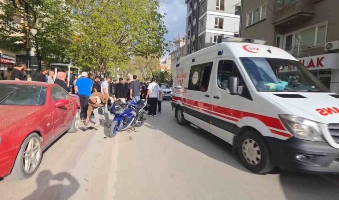 Kütahya’da motosikletin yolun karşısına geçmeye çalışan yayaya çarpması sonucu meydana