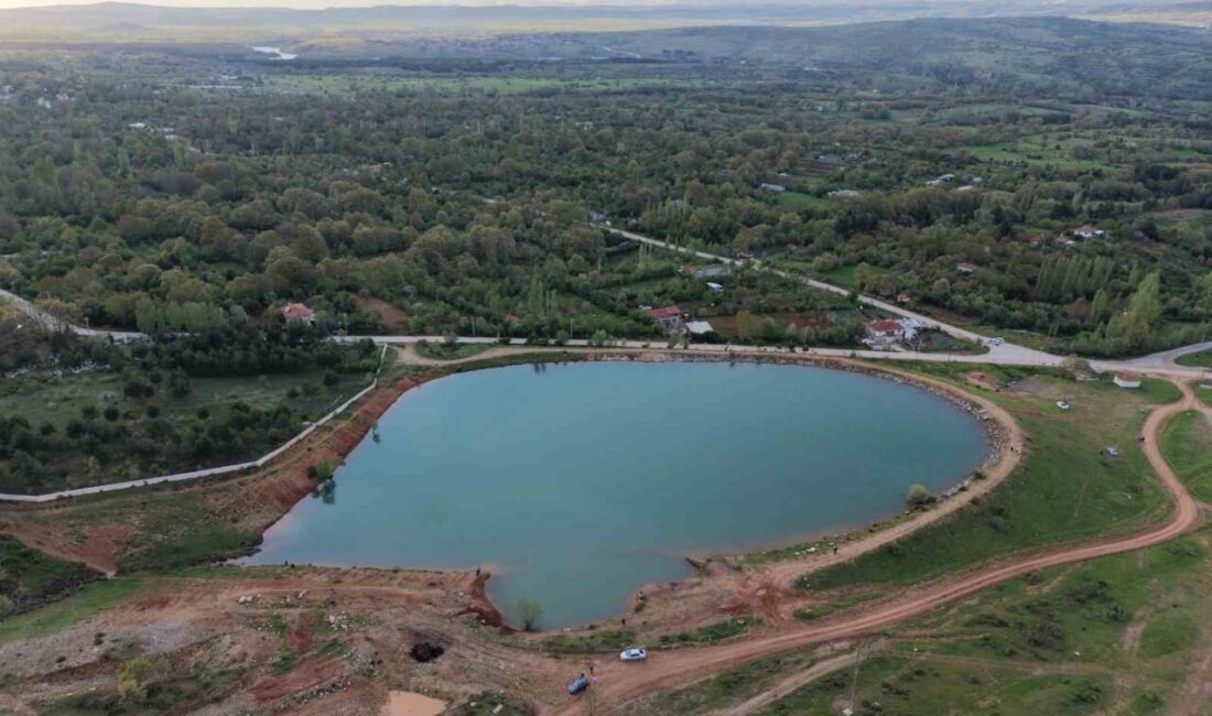Kütahya’da bulunan Demirciören Göleti’nde doluluk oranının yüzde 100 seviyesine ulaştığı