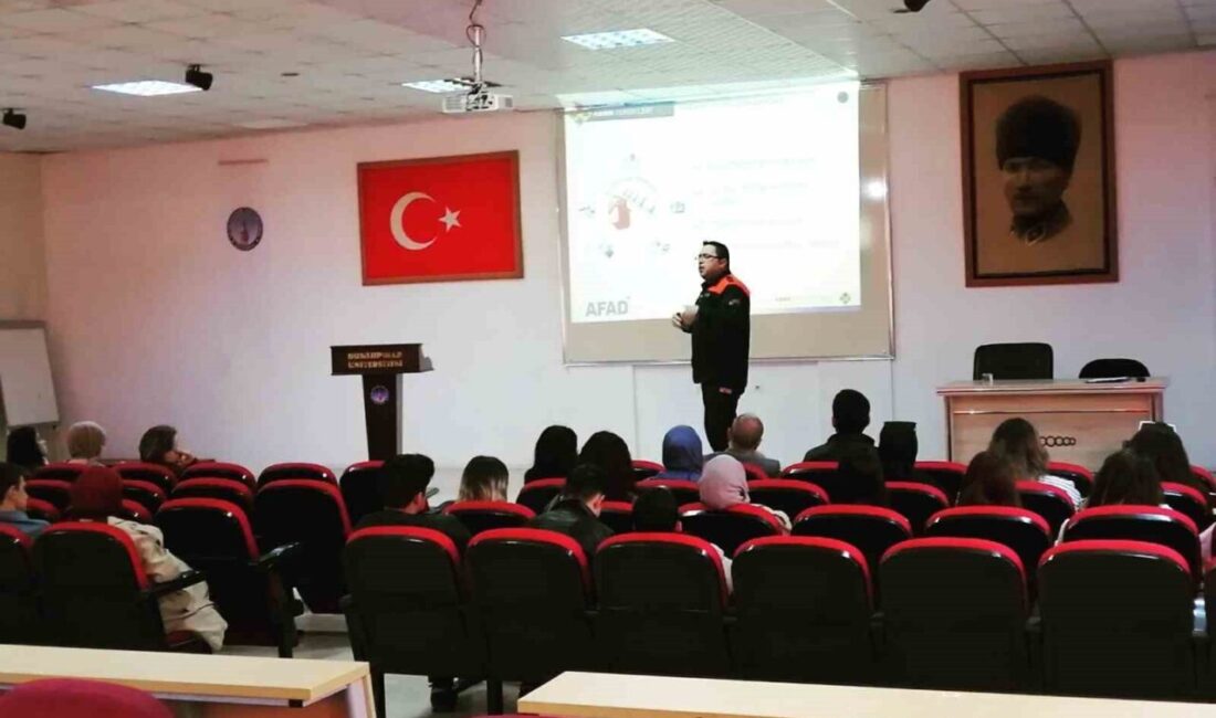 Kütahya Dumlupınar Üniversitesi (DPÜ) Şaphane Meslek Yüksekokulu (MYO) öğrencilerine Kimyasal,