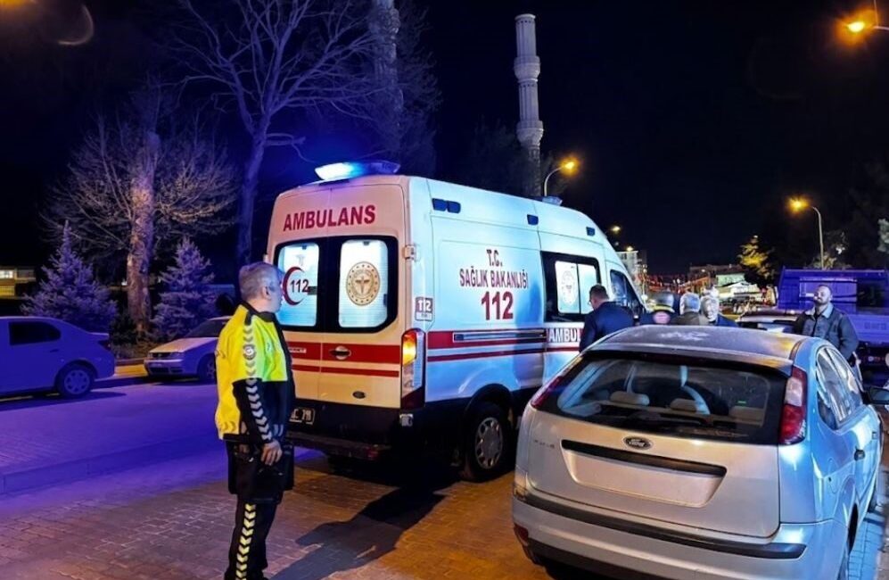 Kütahya’nın Tavşanlı ilçesinde motosikletin yayaya çarpması sonucu meydana gelen trafik
