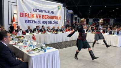 Ege Bölgesi Kütahyalılar Federasyonu tarafından düzenlenen “Kütahyalılar Birlik ve Beraberlik