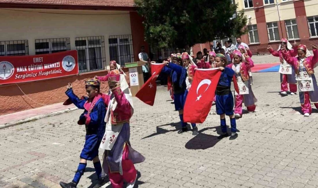 Kütahya’nın Emet ilçesinde Hayat Boyu Öğrenme Haftası kapsamında Halk Eğitimi