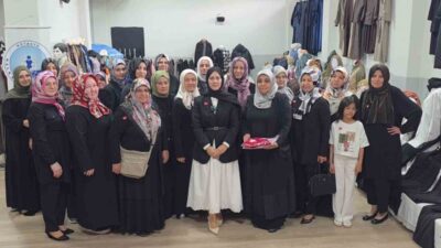 Kütahya Halk Eğitim Merkezi tarafından açılan Giyim Üretim Teknolojileri Kursu’nun