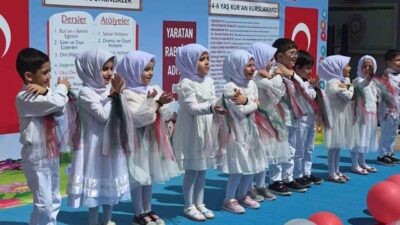 Kütahya İl Müftülüğü tarafından düzenlenen 4-6 yaş Kur’an kursları yıl