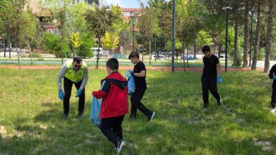 Kütahya Merkez Ahteri İmam Hatip Ortaokulu’nca, Çevre Haftası kapsamında çevre