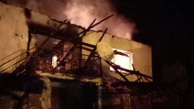 Kütahya’nın Tavşanlı ilçesine bağlı Balıköy beldesi Aydınlar köyünde çıkan ev