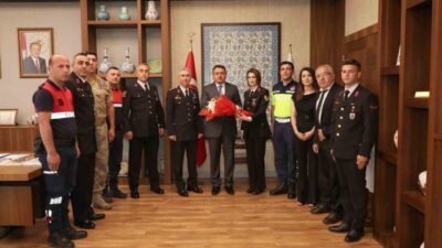 Kütahya Valisi Musa Işın, Jandarma Teşkilatının 187. kuruluş yıl dönümü